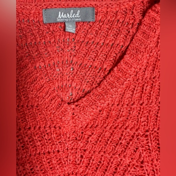 Marled Knit Sweater Tank Top Medium in excellent like-new condition - Picture 2 of 4